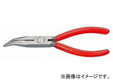クニペックス/KNIPEX ラジオペンチ 40゜先曲 品番:2521-160 JAN:4003773012436拍卖