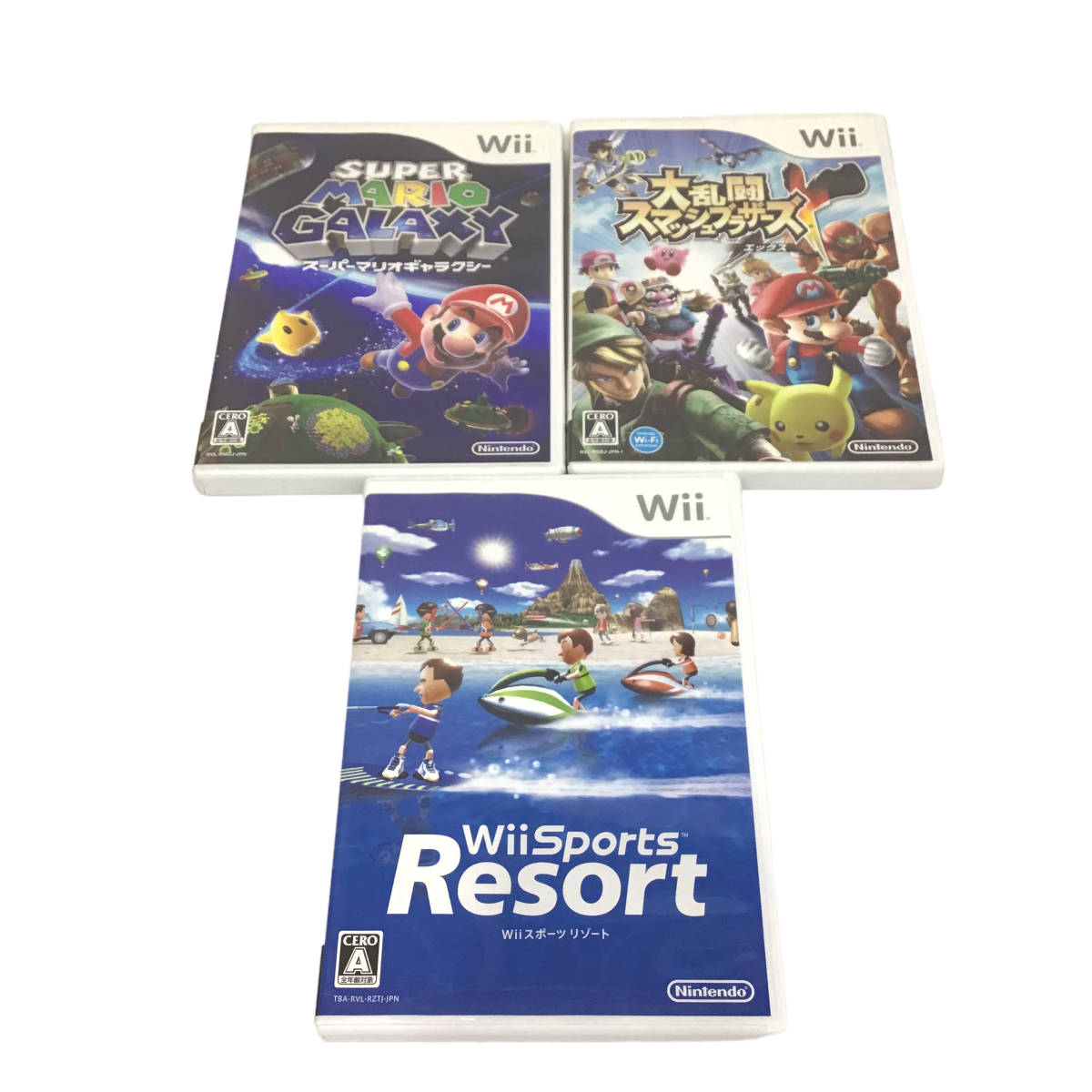 /23R115 1 NINTENDO Will ゲームソフト3本セット 中古・ジャンク扱い品拍卖