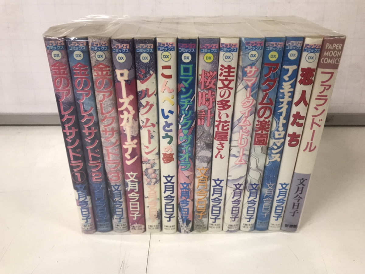 未手入れ 計14冊 金のアレクサンドラ 1-3巻+他11冊 文月今日子 全巻セット 送料800円から 中古コミック 拍卖
