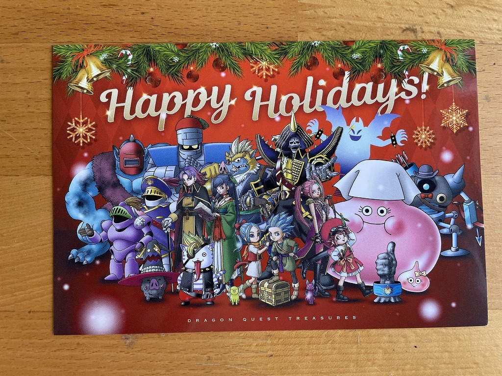 【2023】 ドラゴンクエスト ポストカード ★ ドラクエ トレジャーズ 蒼き瞳と大空の羅針盤拍卖