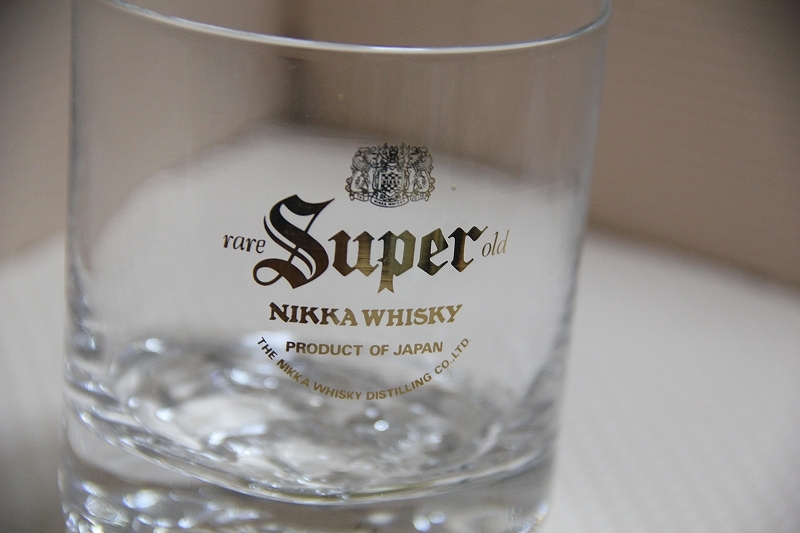 ガラス製 rare Super old NIKKA WHISKEY ロックグラス 検索 レア スーパーニッカ ニッカ ウヰスキー グッズ コップ グラス拍卖