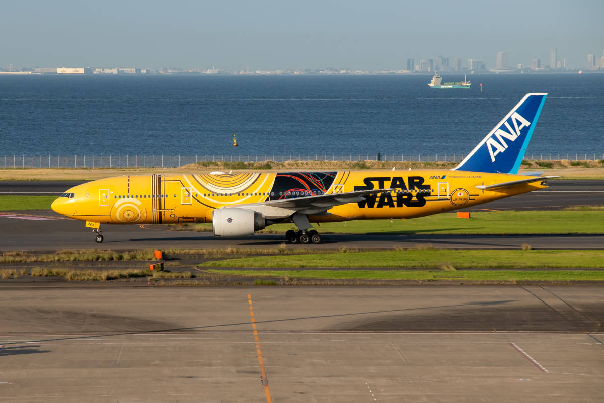 飛行機 デジタル画像 ANA スターウォーズ C-3PO 11拍卖