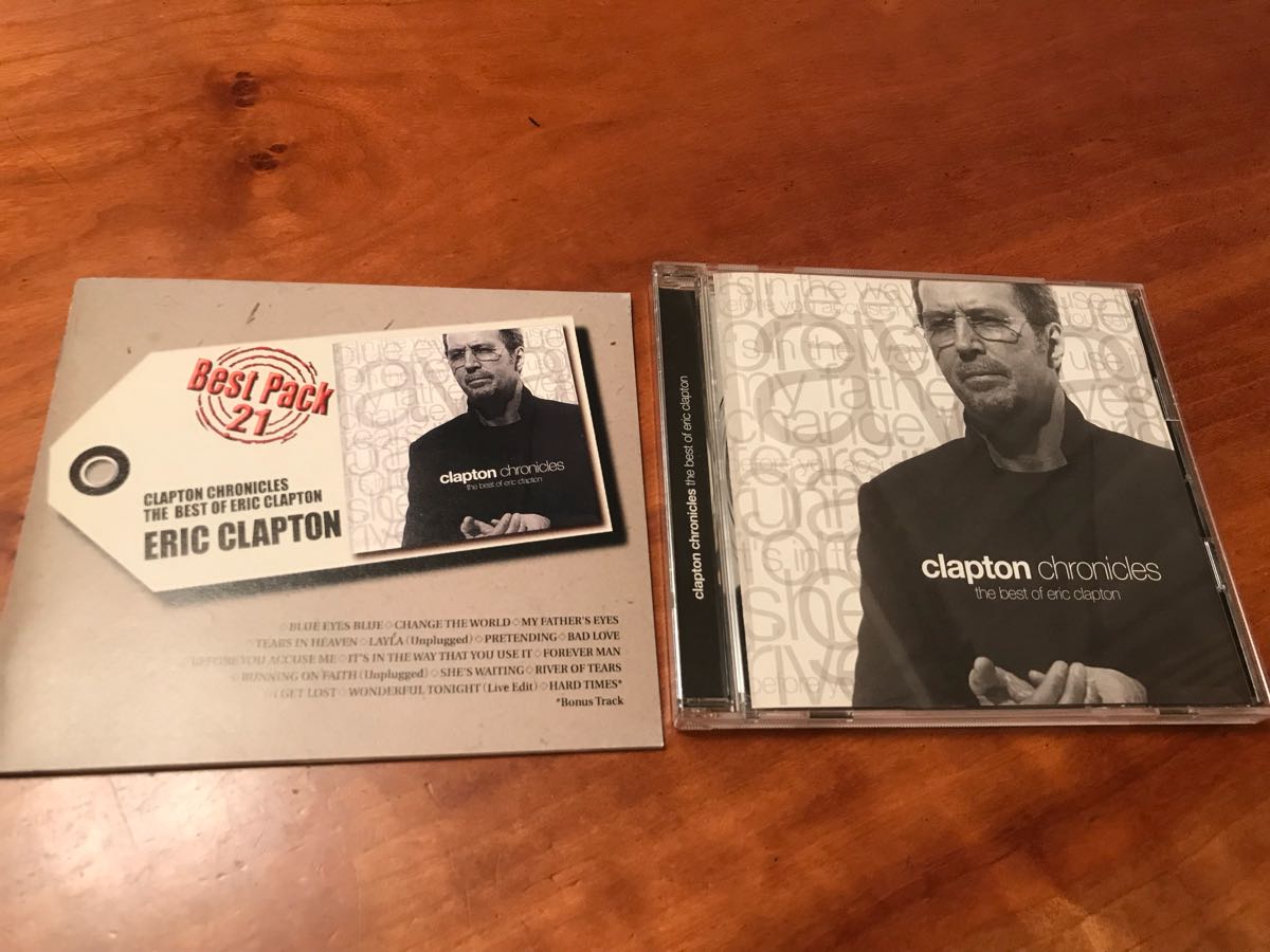 Eric Clapton エリック・クラプトン CD clapton chronicles The best of Eric Clapton 歌詞カード付き拍卖