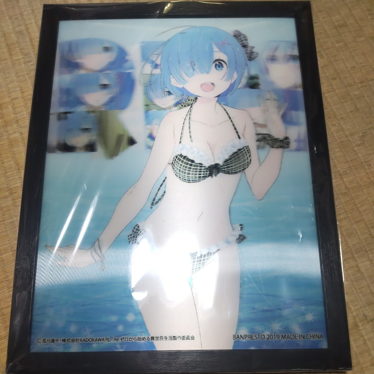 リゼロ レム 3D アート パネル ゼロから始まる拍卖