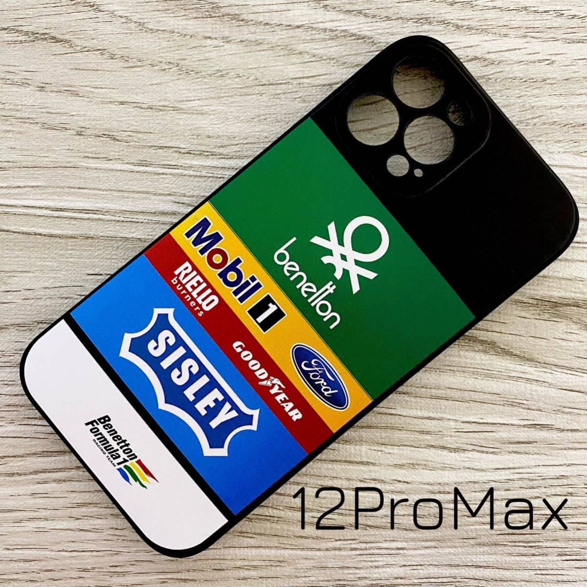 ベネトン フォード iPhone 12 Pro Max ケース F1 B188 ナニーニ ブーツェン ジョニー・ハーバート スマホ拍卖