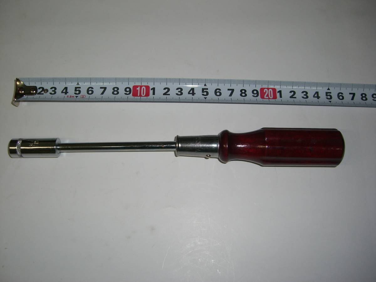 対辺/11mm/ベッセル/木柄/ソケット ドライバー拍卖