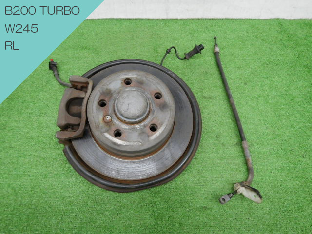 0B】 メルセデスベンツ B200 TURBO / CBA-245234 W245 / 左リアナックル ローター キャリパー / 266M20 【772060】拍卖