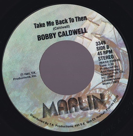ダンクラ7inch★BOBBY CALDWELL / Take me back to then / Alfie★Marlin★拍卖