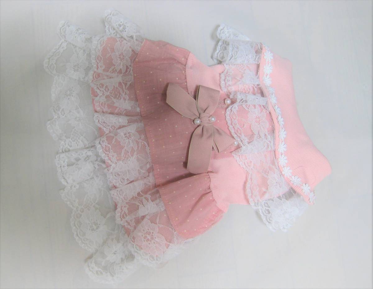 犬 服 ピンク ワンピース L ②拍卖