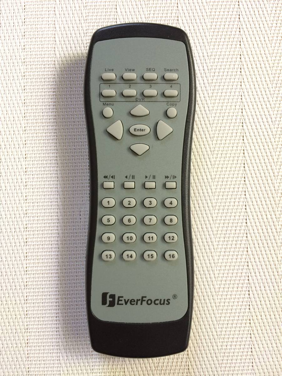 送料無料★EverFocus★純正★DVR用リモコン★型番不明★中古★動作品★返金保証あり拍卖