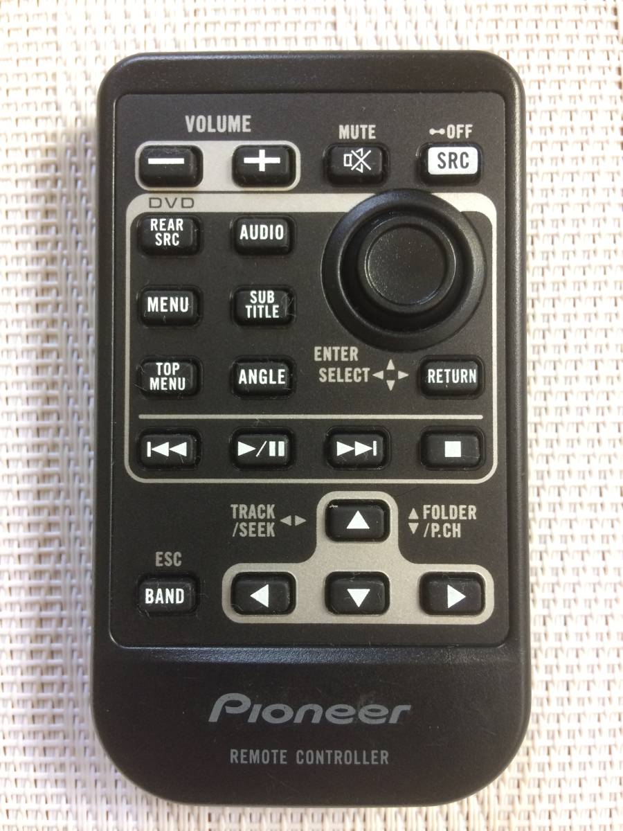 新品電池付属★送料無料★Pioneer★パイオニア★純正★カーオーディオ リモコン★CXE2833★中古★動作品★返金保証あり拍卖