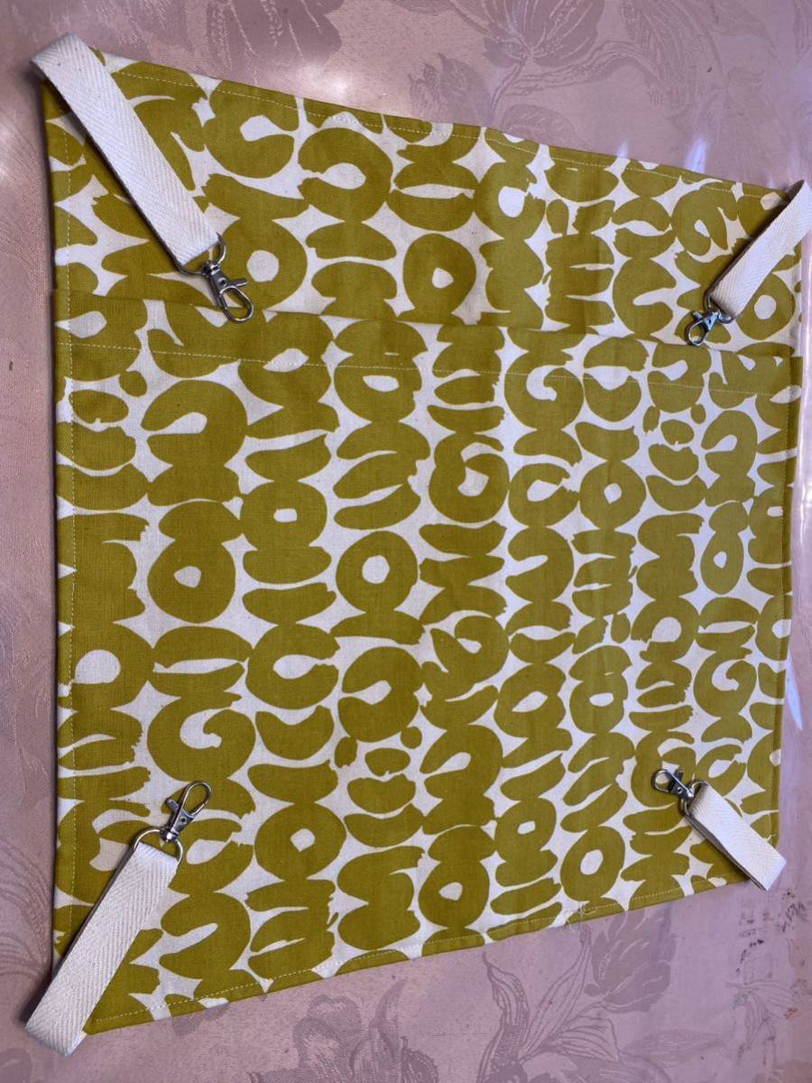 フェレットハンモック ハンドメイド 40センチカラシ色 潜れるタイプ拍卖