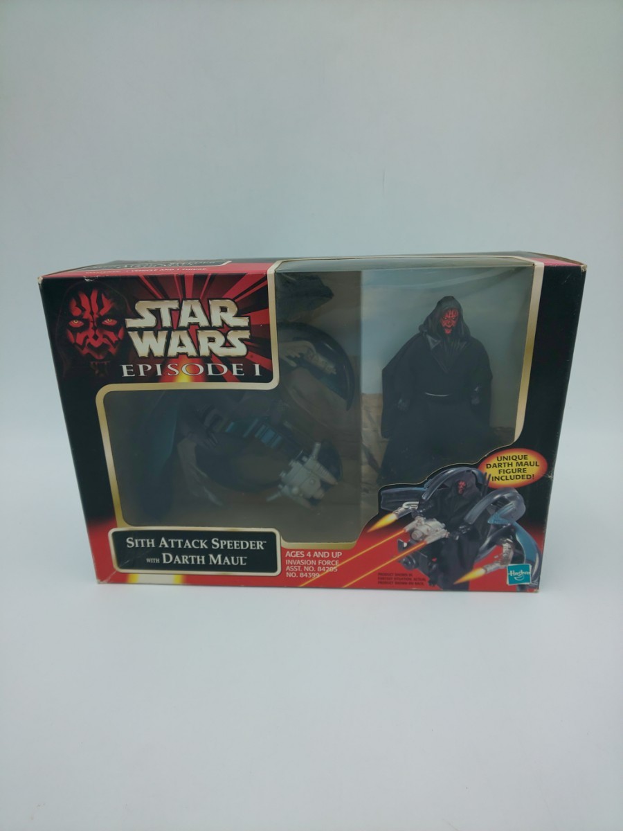 こ-2☆STARWARS EPISODE 1 インベンジョン・フォース シス・アタック・スピーダー with ダース・モール☆拍卖