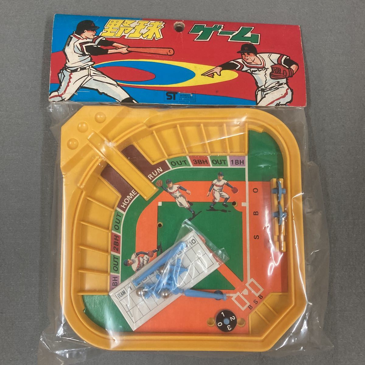 昭和レトロ ミニミニ野球盤 当時物 デッドストック拍卖