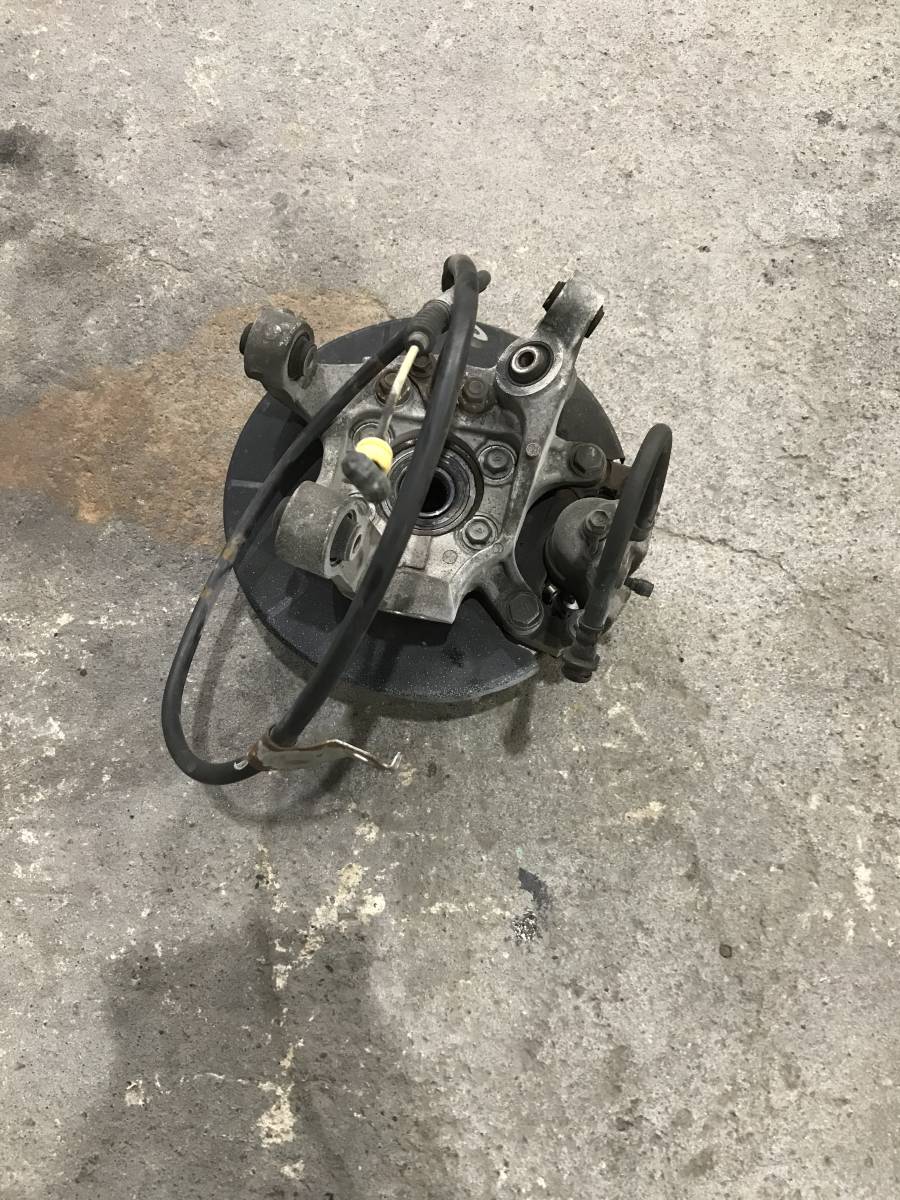 日産純正 Z33 フェアレディZ VQ35 右リア ナックル 5穴 キャリパー サイドブレーキワイヤー拍卖