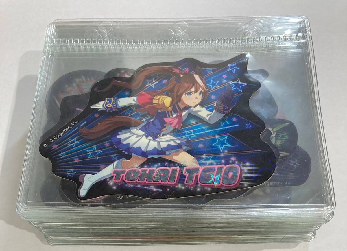 ウマ娘 メタルステッカーセット 全57種コンプリート チェキ用リフィルごと 出走!2nd Anniversary拍卖