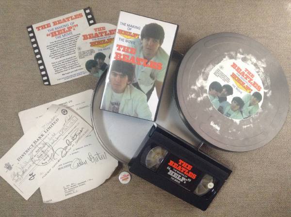ビートルズ フィルム・リール缶入 限定5000点ビデオ「MAKING OF HELP!」THE BEATLES拍卖
