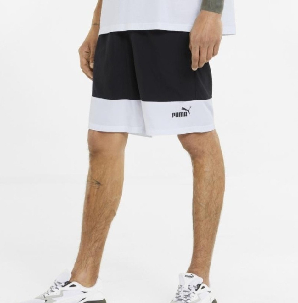 【新品未使用!定価3850円が48%OFF!】 5 プーマ メンズ ウインドハーフパンツ PUMA POWER ウーブン ショーツ 849556 ブラック /サイズXL拍卖