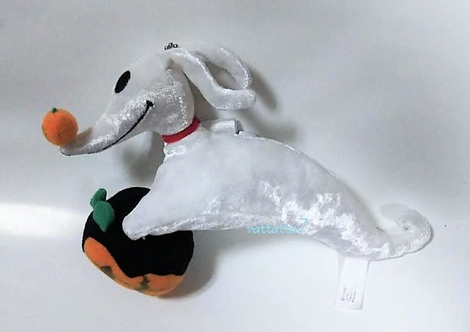 ☆TDL☆Disney☆ZERO☆ナイトメアビフォアクリスマス☆ゼロ☆ハロウィン☆ぬいぐるみバッジ☆東京ディズニーランド☆パンプキン☆バッチ拍卖