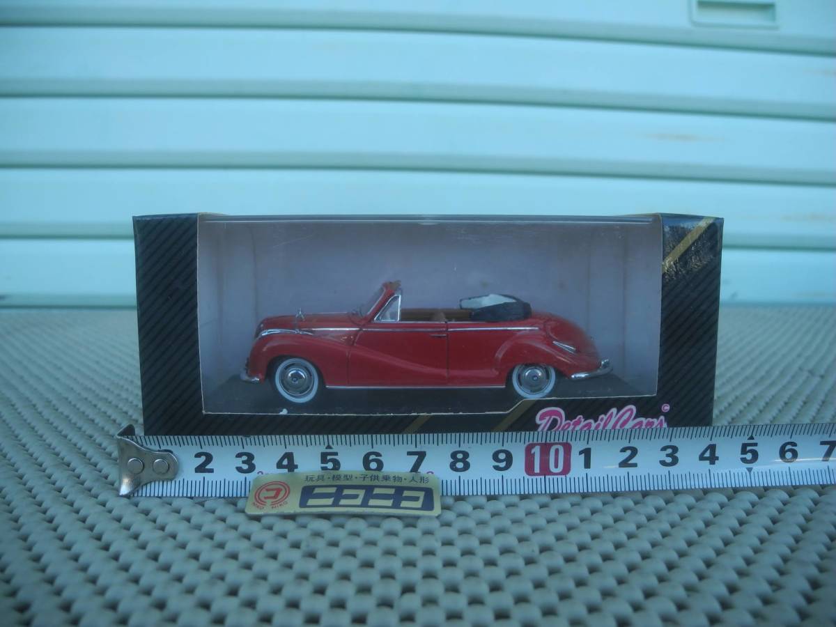 ◎新品◎ ディテールカーズ BMW 502 カブリオ レッド 1/43 / DetailCars BMW 502 CABRIO Red /拍卖
