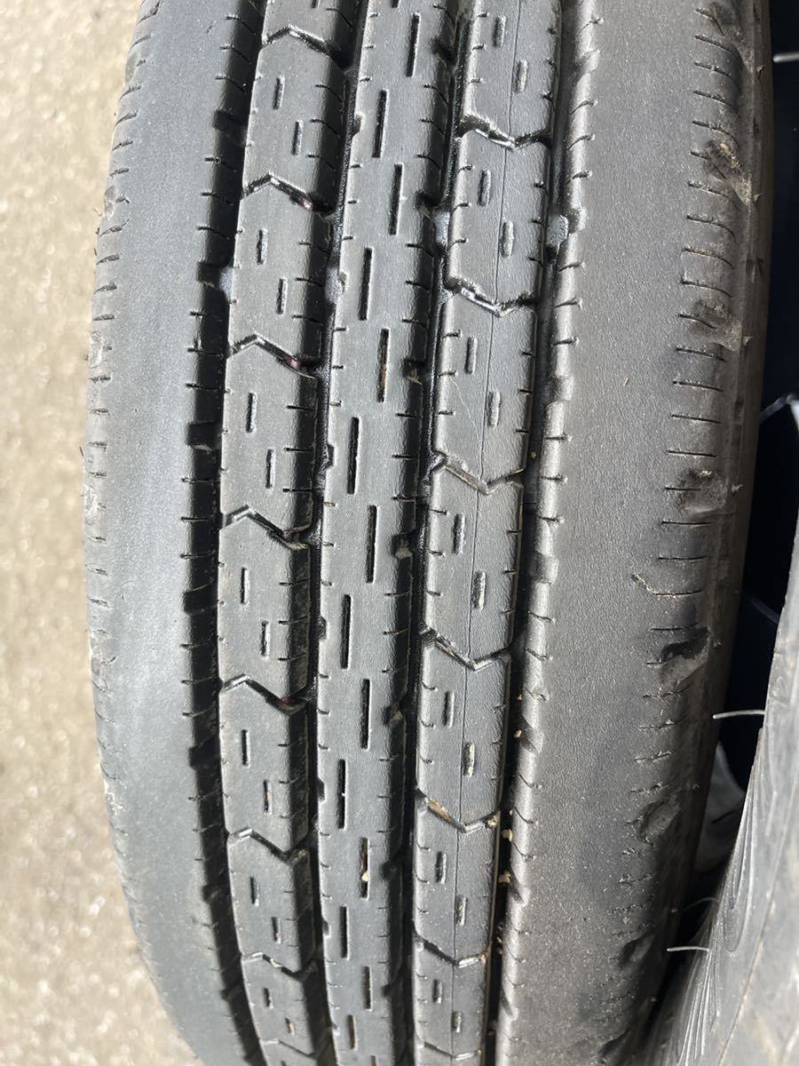 195/75R15 109/107 ブリヂストン エコピア R202 夏タイヤ 2015年製 9.5ミリ溝 1本拍卖