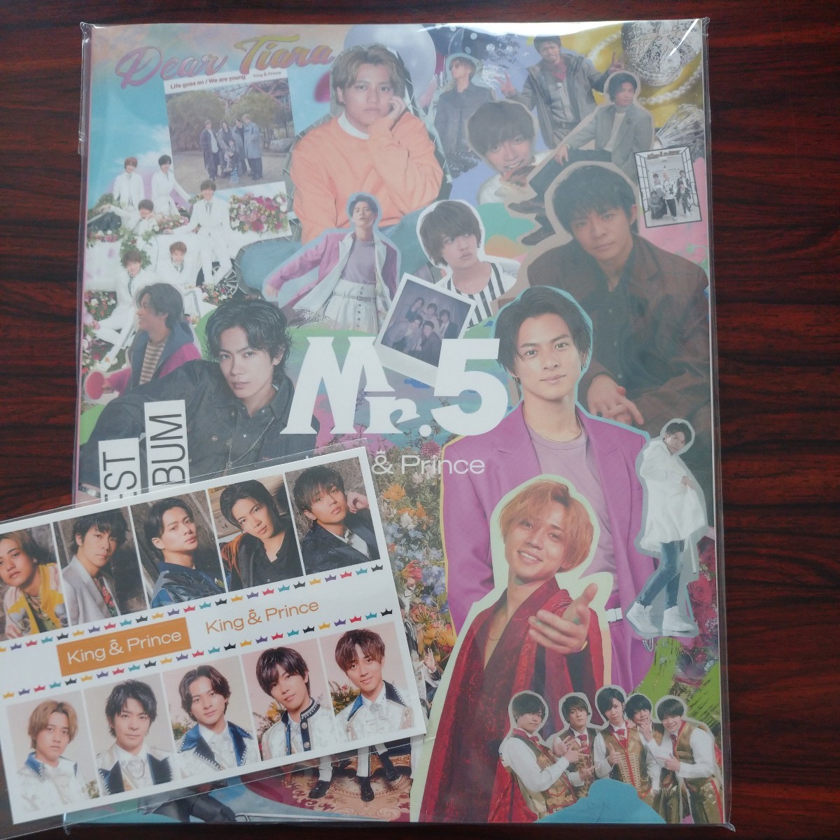 King&prince ベストアルバム 「Mr.5」 Dear Tiara盤 ステッカー付き ファンクラブ限定 新品未開封 即決 キンプリ ティアラ盤 ラスト拍卖