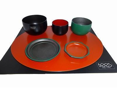 漆器 Bee's TABLE WARE 食器セット 椀 皿 鉢拍卖
