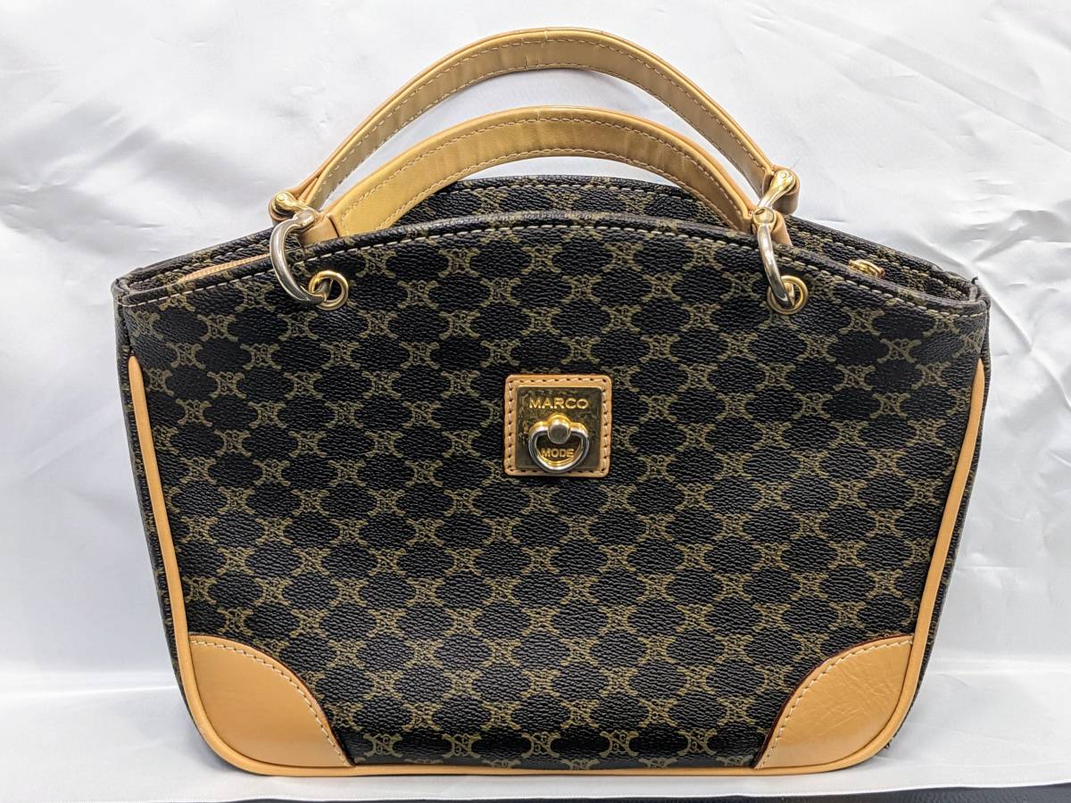 【B】【6825】☆★MARUCO MODE マルコモード ハンドバック ショルダーバッグ 2way レディース 現状品★☆ 拍卖