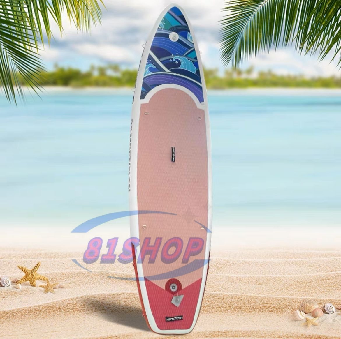 「81SHOP」 新入荷☆高品質 持ち運び便利サーフボードソフトボードSUPサーフボード スタンドアップ インフレータブル 7色が選べます拍卖