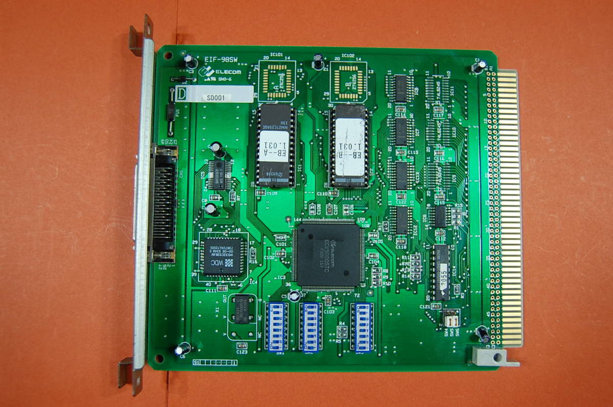 PC98 Cバス用 インターフェースボード ELECOM EIF-98SW SCSI I/F? 動作未確認 現状渡し ジャンク扱いにて S-070 拍卖