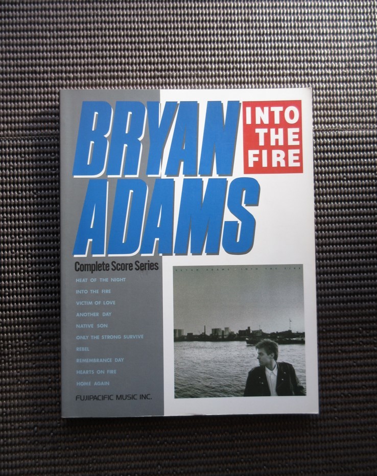 楽譜 ブライアン アダムス イントゥザファイアー バンドスコア DOREMI BRYAN ADAMS In to the fire 送料無料!拍卖