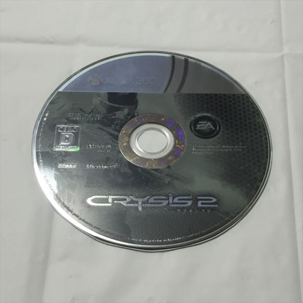 P46305 ◆CRYSIS2 ディスクのみ XBOX360 ゲームソフト 送料180円 ★5点以上同梱で送料無料★拍卖