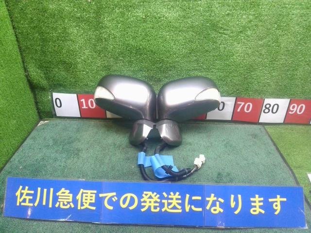 ホンダ ライフ JC1 JC2 左右 サイドミラー ドアミラー セット品 ウインカー付 ヒーター付 9ピン 再塗装品 現状販売 中古 Y02304042113500拍卖