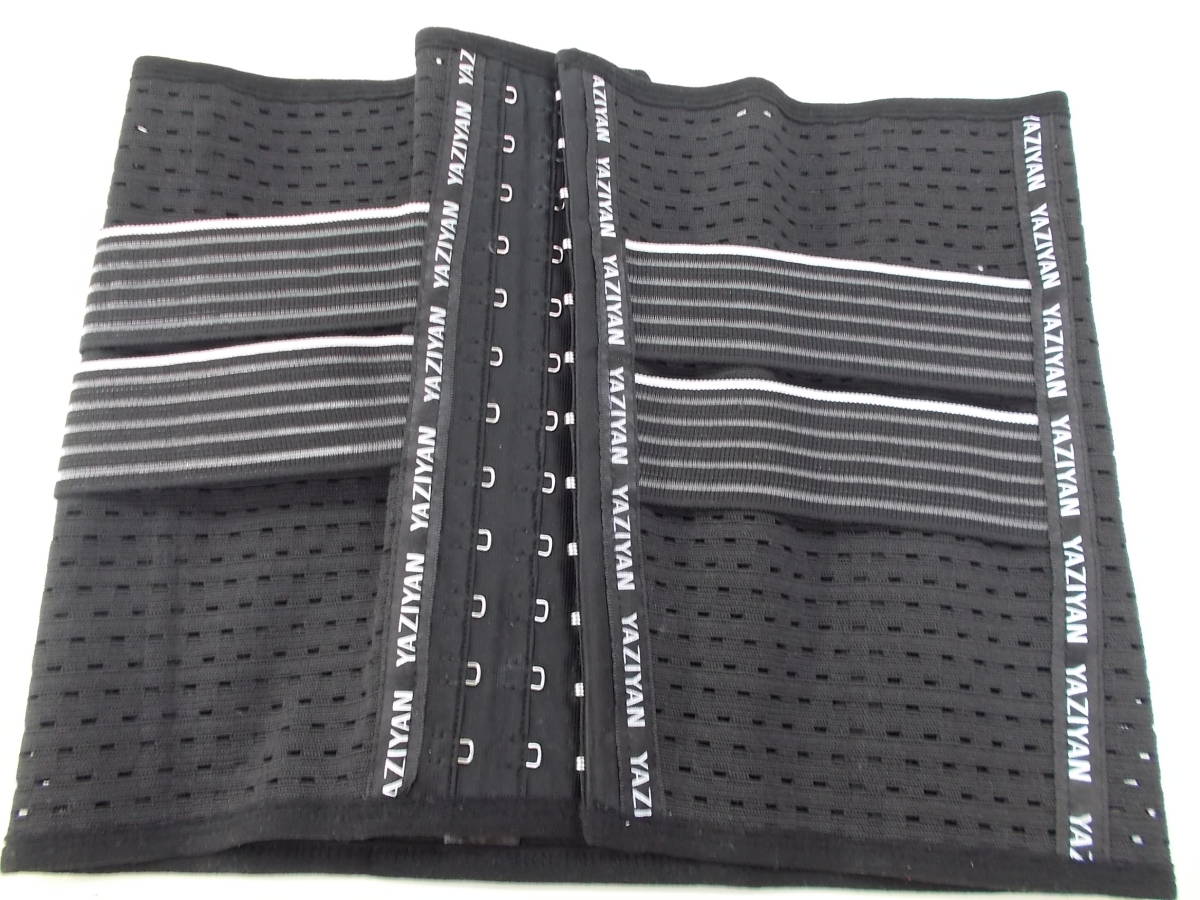 88-00784 送料無料 【アウトレット品】 YAZIYAN コルセット レディース Lサイズ 黒拍卖