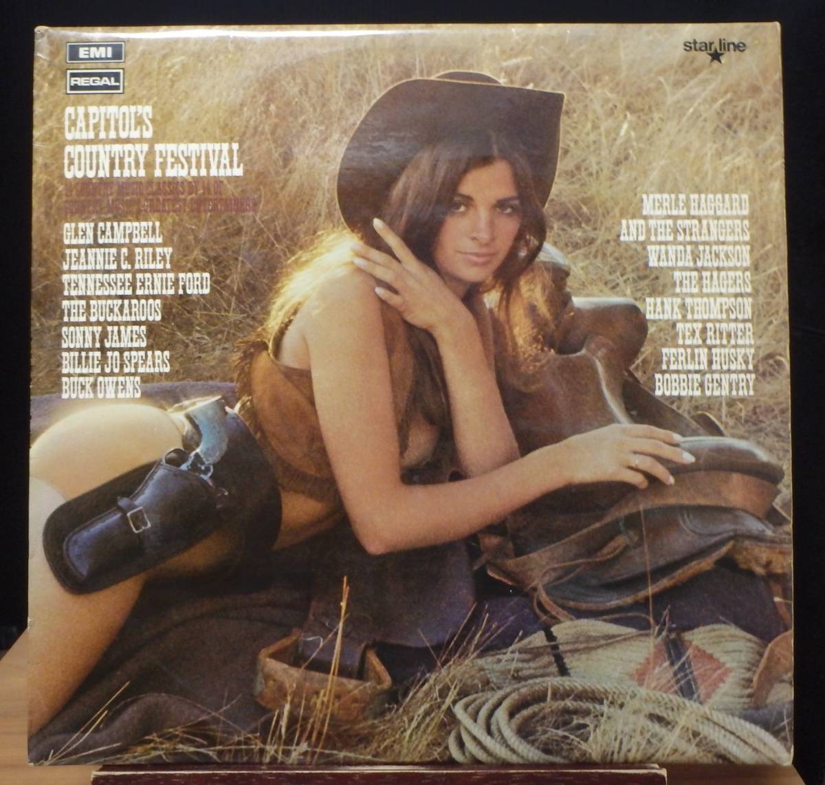 【CF197】V.A.「Capitol’s Country Festival」,70 UK Comp/Original ★グレン・キャンベル/ジェニー C. ライリー/ワンダ・ジャクソン ほか拍卖