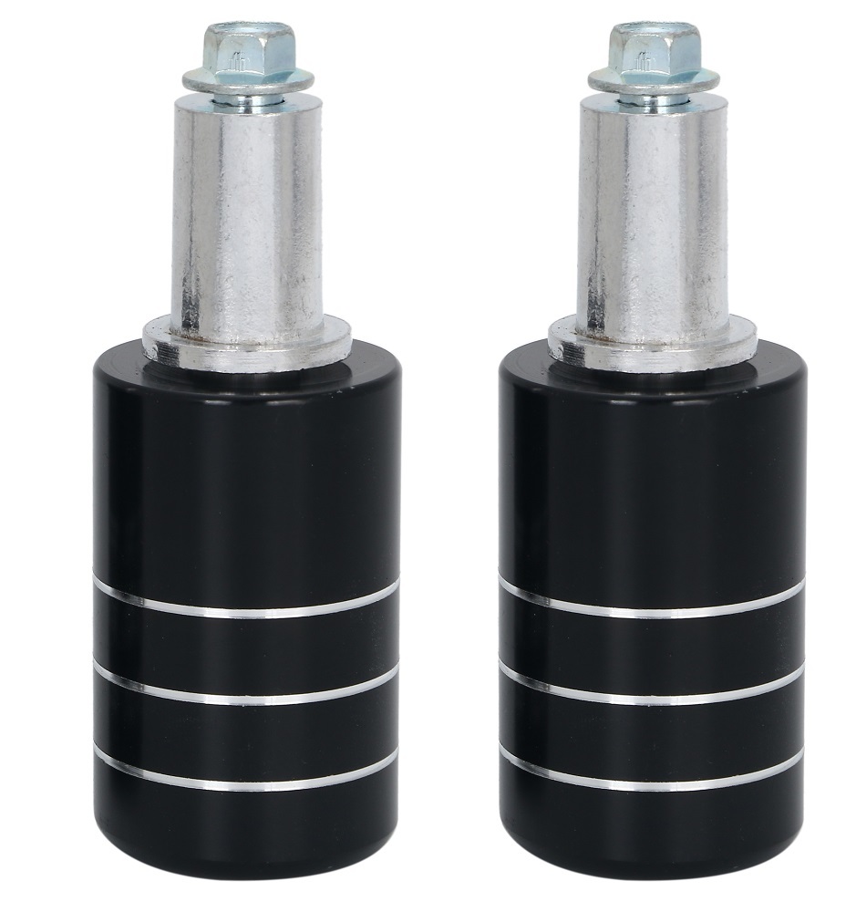 バイク エンジン ガード フレーム スライダー 72mm 左右 2個 セット 汎用品 ブラック 黒 KRB061拍卖