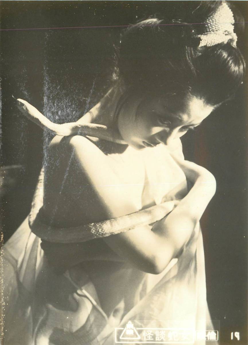 p35787中川信夫『怪談蛇女』スチル 根岸明美 河津清三郎 賀川雪絵 桑原幸子 高毬子拍卖