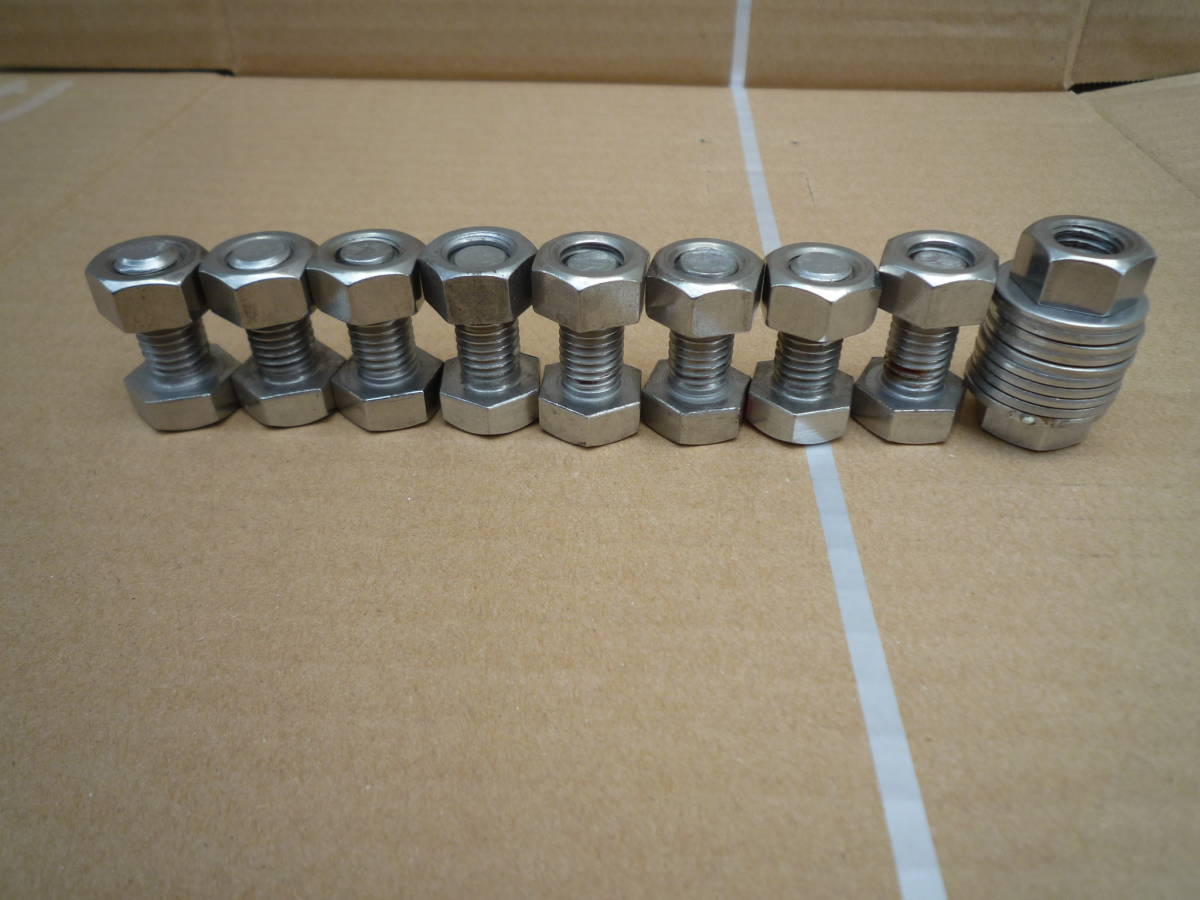 ステンボルト M12 ワッシャ ナット ④拍卖