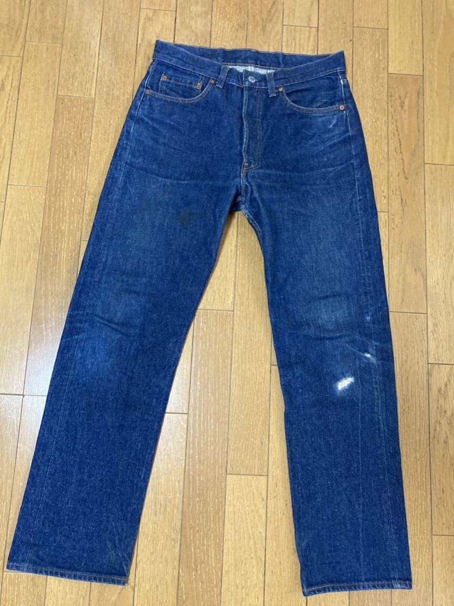 80s USA製 LEVIS 501 デニムパンツ W33 L33 ハチマル Levi's リーバイス ビンテージ拍卖