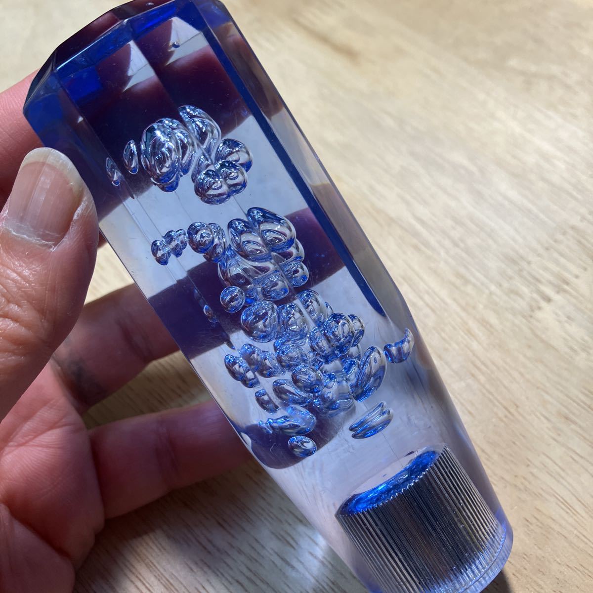 L52104 当時物 旧車 シフトノブ デコトラ 泡入シフトノブ ★ M12 シフトノブ 軽トラ拍卖