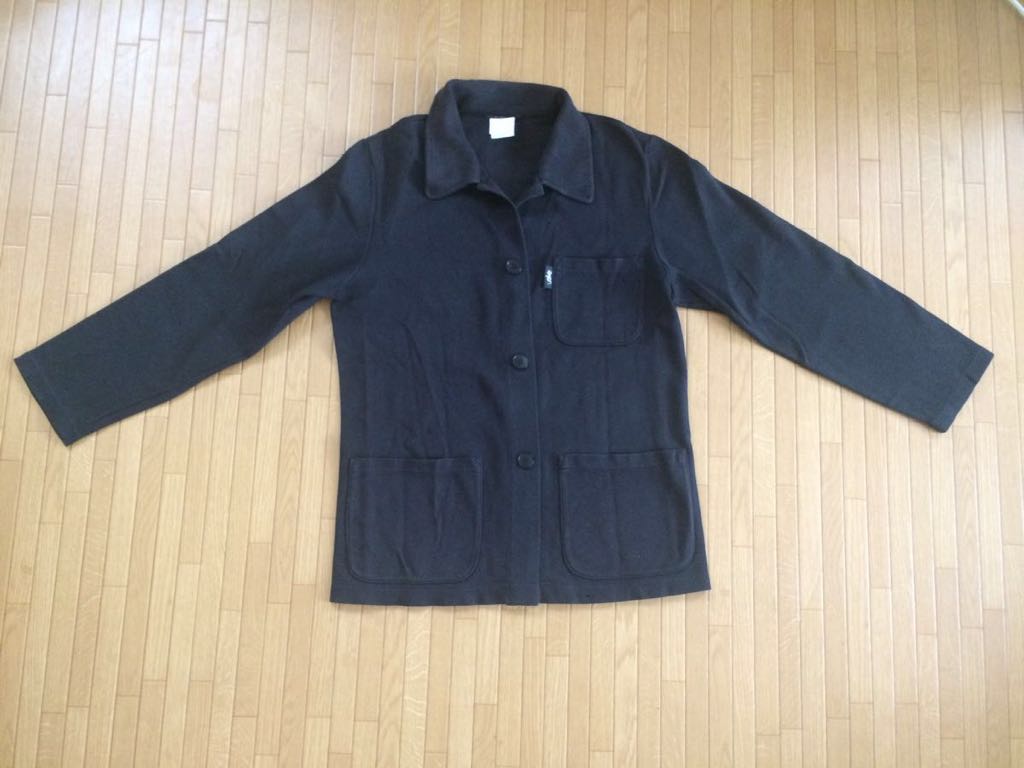 ☆アニエスベー☆メンズ サイズ0 Lサイズの方に 長袖シャツ ジャケット 上着☆美品☆素材は綿100☆拍卖