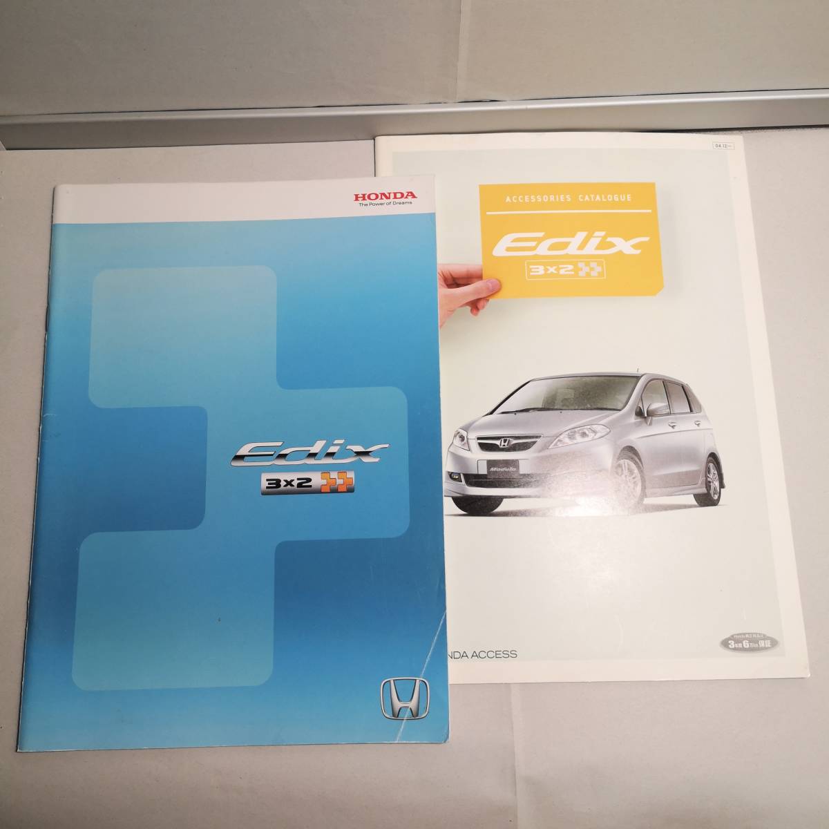 ◆ホンダ エディックス カタログ 2004/7 40ページ◆アクセサリ~ 2004/12◎30P◇2点セット◆HONDA Edix brochure car Japan/新車/05010拍卖