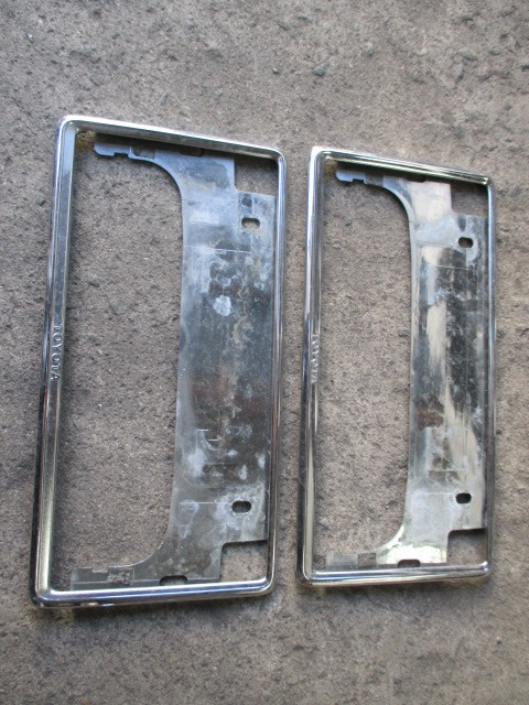 トヨタ ナンバー フレーム 前後 ナンバー枠拍卖