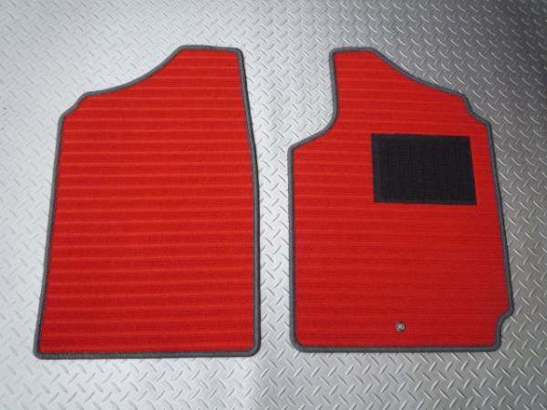 パジェロ・ジュニア H57A ・パジェロ・ミニ H51A/56A/53A/58A フロアマット フロント新品 ☆選べるカラー5色☆ I/-r+②2拍卖