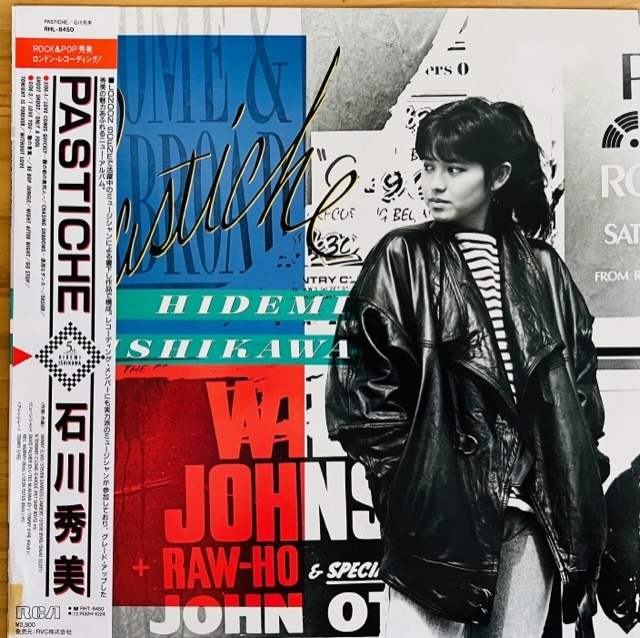 LP■和ブギー/シティポップ/石川秀美 (HIDEMI ISHIKAWA)/PASTICHE/RCA RHL-8450/国内86年ORIG OBI/帯 美盤/PET SHOP BOYS 日本語カバー収録拍卖
