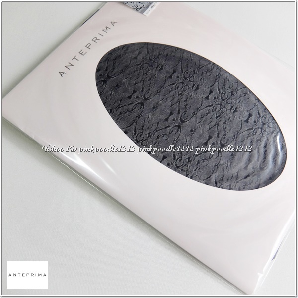 ◆アンテプリマ ストッキング 未使用◆ダマスコ柄 ブラック◆タイツ◆拍卖