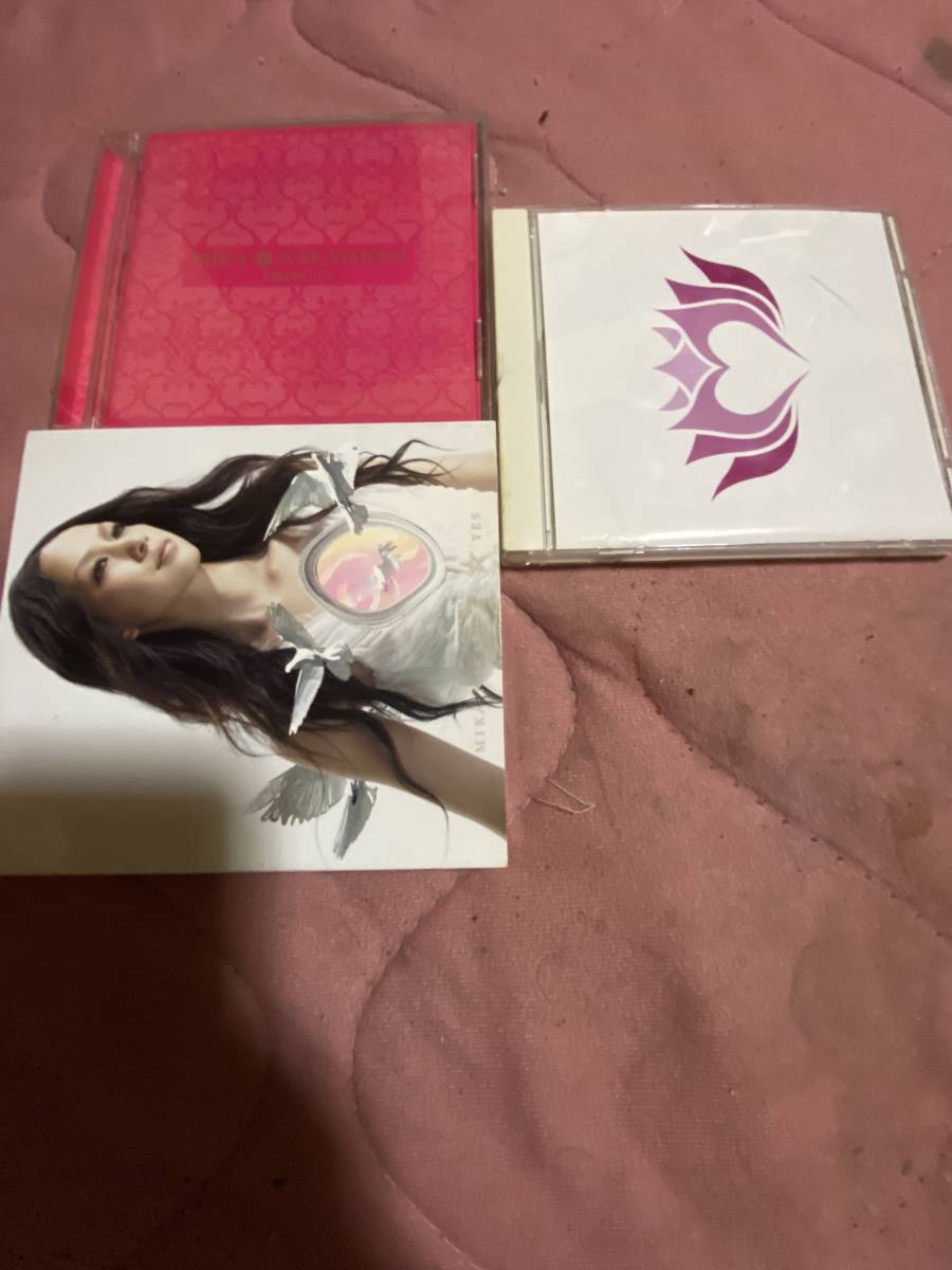 中島美嘉 アルバム CD+ DVD YES +アルバム CD LOVE +トリビュートアルバム CD MIKA NAKASHIMA TRIBUTE 計3枚セット拍卖