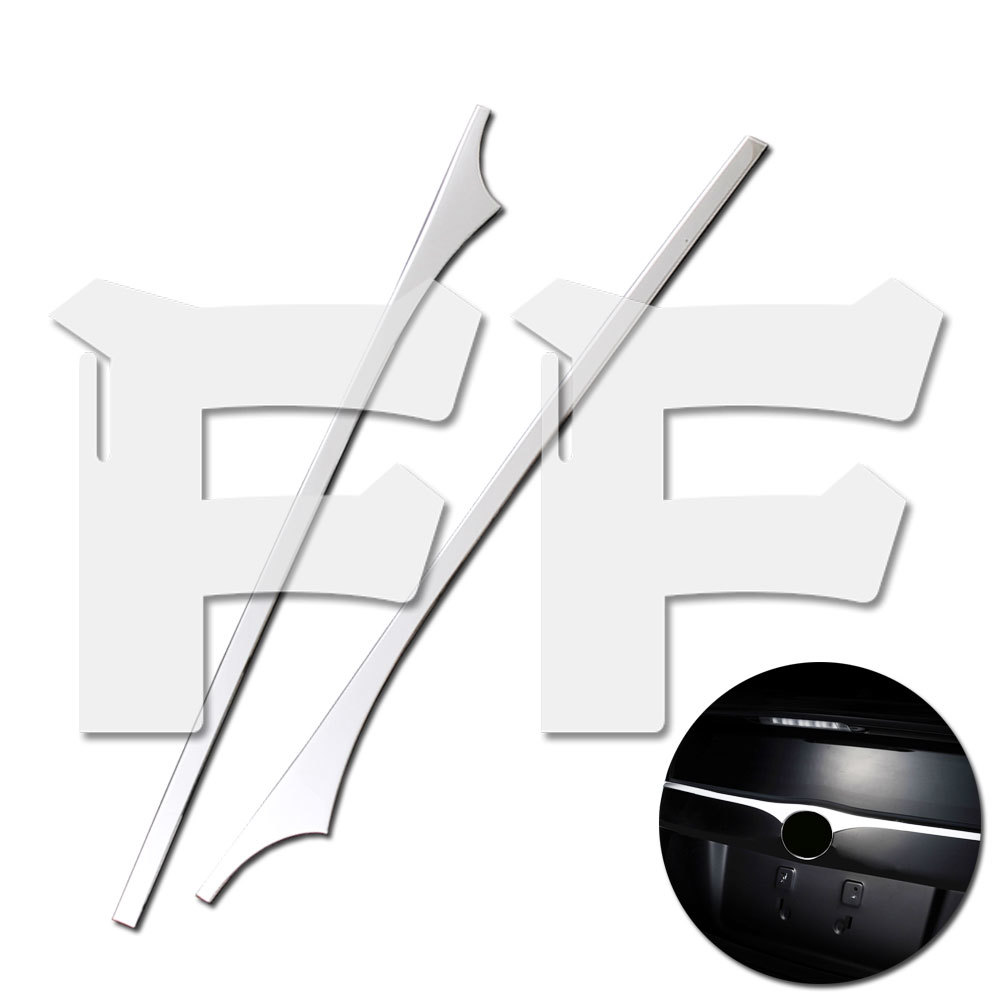 送料無料● トヨタ PRIUS プリウス 30系 後期 リアエンブレム ガーニッシュ (上側) ステンレス メッキ カスタム 鏡面 新品拍卖