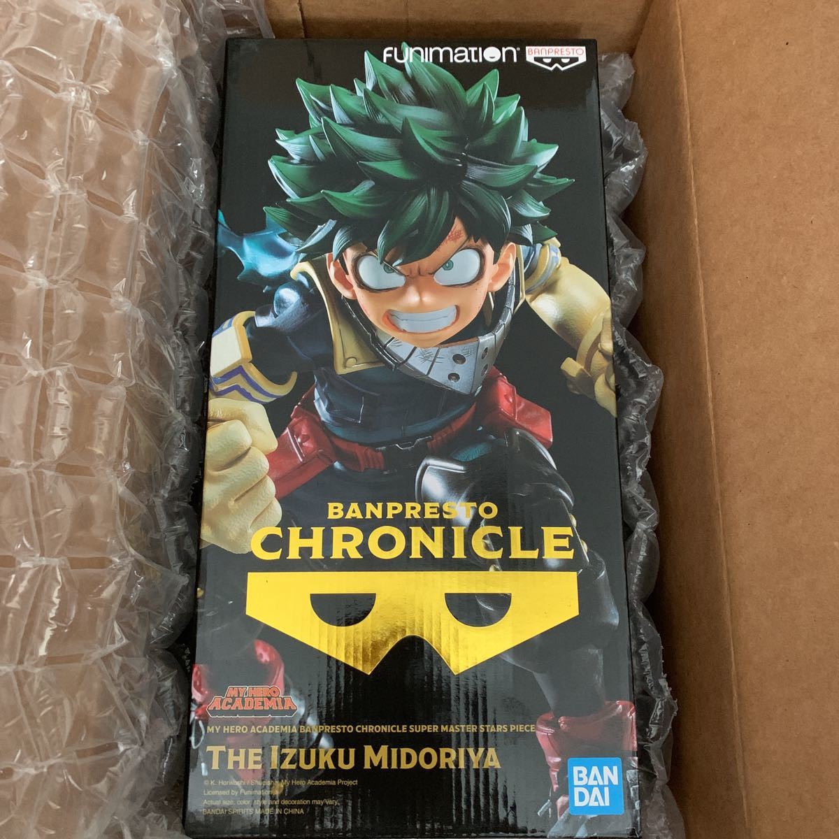 【新品未開封】緑谷出久 フィギュア SMSP 海外正規品 クロニクル デク ヒロアカ 僕のヒーローアカデミア ヒロアカ フィギュア グッズ拍卖