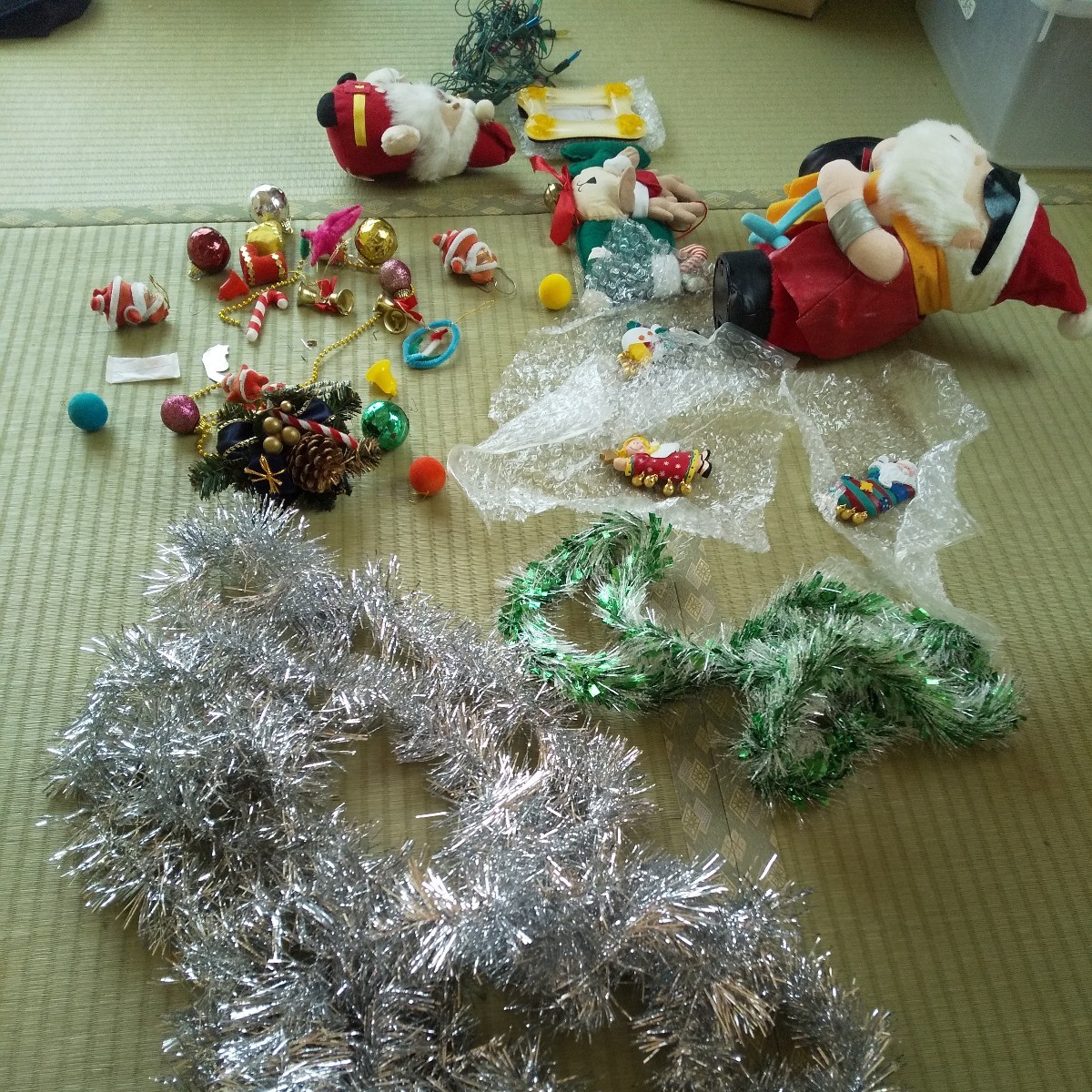 クリスマス 飾り オーナメント? まとめて イルミネーション 点灯しました 雪だるま サンタ 雑貨 飾り付け ゆうパック80 ジャンク拍卖